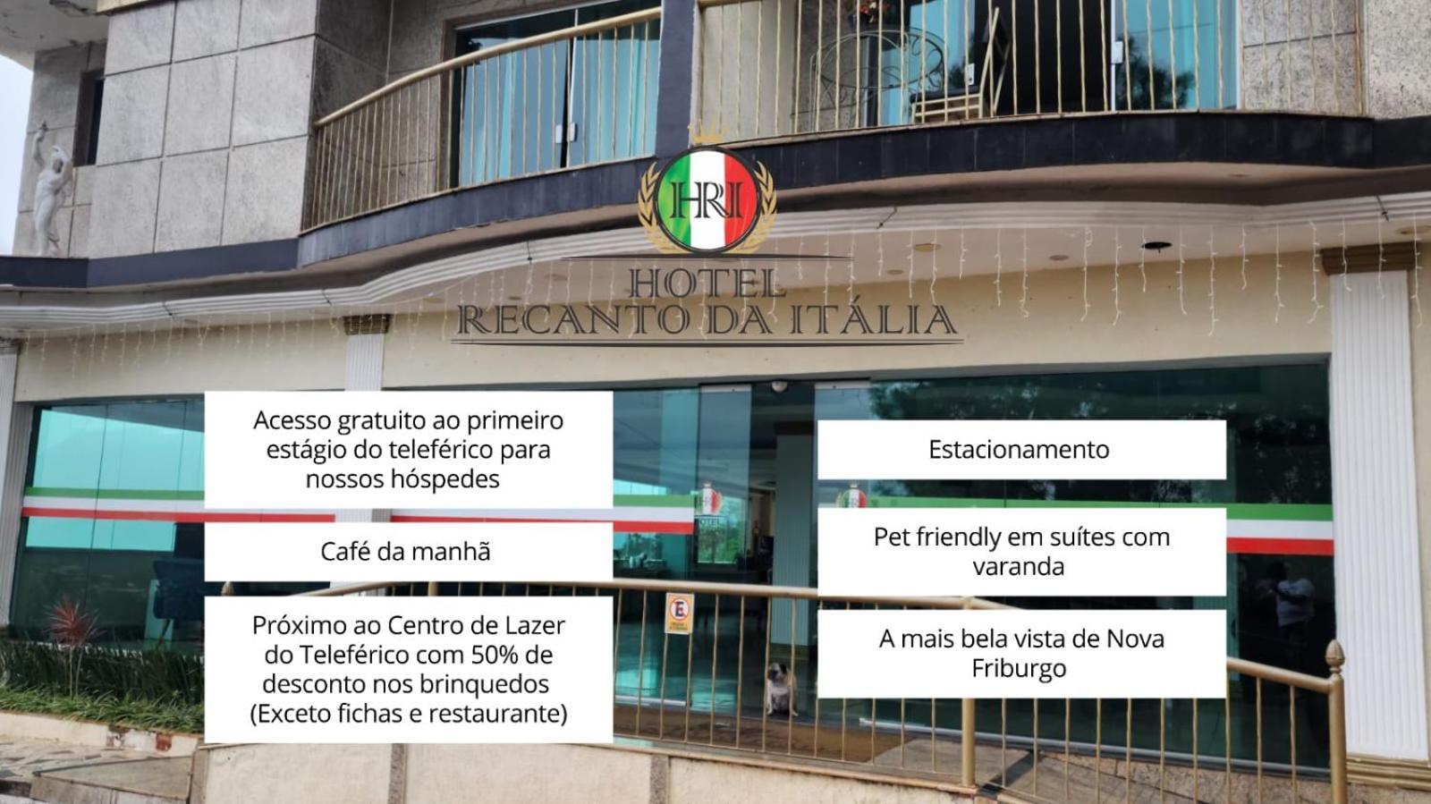 Hotel Recanto Da Italia Nova Friburgo Exterior foto